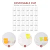 Disposable Cups Straws Plastic Tasting Clear S Individual Cocktail Ice Cup Lids Glasses Dessert Appetizer Coffee Shooter Cold Trifle