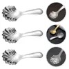 Spoons 3pcs Dessert Dining Metal Cutlery Stainless Steel Teaspoon