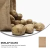 Sacs de rangement sacs de pommes de terre en toile de jute vides sacs de sable végétaux pour les inondations