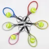 Party Favor 10Pcs Sport Mini Tennis Racket Pendant Keychain Keyring Key Chain Ring Finder Holer Accessories Gifts For Teenager Fan