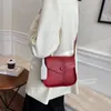 ladies Trendy Saddle Shoulder Bag Women PU Leather Crossbody Bag Dog Simple Solid Color Flap Menger Bag Designer Handbags t7De#