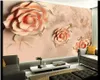 Bakgrundsbilder 3D Bakgrund Rose Peony Flower Retro Phnom Penh TV Bakgrund Bedrow Po Wall Paper