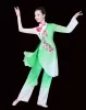 여성과 소녀 Yangge 클래식 댄스의 우아한 SG 정장 성인 중국 팬 댄스 출생 댄스 공연 의류 g4bx#
