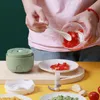 Fruit Vegetable Tools Electric Mini Chopper Usb Meat Grinder Garlic Masher Hine Sturdy Durable Crushed Ginger Crusher Kitchenware Tly0 Otpxb