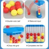 Party Decoration 2-4 Players Bouncing Ball Game Balls Board Parent-Child Interactive Throwing Toys Table Jumping