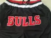 Mens''Chicago''Bulls''shorts Basketball Retro Mesh Embroidered Casual Athletic Gym Team Shorts black 001
