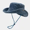 Chapeau seau en coton solide pour pêcheur, casquette solaire de voyage en plein air pour hommes et femmes, 191 240318