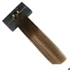 Kits d'extension de cheveux Extensions Ugeat U Tip 100% réel humain 1424 naturel droit pré-collé 100G produits de livraison de gouttes d'ongles Otcku