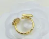 Fashion Designer Cluster Rings inossidabile Gold Silver Love Ring Women Classic Brand Jewelry Gift