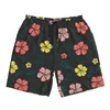 Shorts pour hommes été salle de sport Tropical Floral surf coloré fleur Design conseil pantalon court décontracté séchage rapide plage troncs grande taille