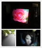 Window Stickers Hohofilm 21cmx30cm svart holografisk bakre projektionsfilm för hologram display reklam skärm bärbar hög kvalitet