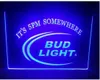 B08 Bud Light It039s 17 heures quelque part bar à bière pub club signes 3d LED néon signe 1796243