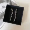 Stud Hiphop Métal Lien Chaîne Longues Boucles D'oreilles Pour Femmes Punk Bijoux Vintage Boucle D'oreille Femelle Gland Brincos Rock Party Bijoux1957863 Drop Dhiqw