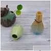 Tea Brushes Whisk Holder Ceramic Matcha Stand Chasen Japanese Green Drop Delivery Home Garden Kitchen Dining Bar Teaware Dhugd Dhtsp