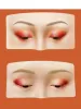 Bolts Reusable Silicone 5d Eye Makeup Practice Lash Mannequin Head the Perfect Aid to Practicing Makeup Face Eyes Makeup Practice