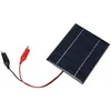 Spoons Waterproof Solar Panel 5W 12V Outdoor DIY Cells Charger Polysilicon Epoxy Panels 136X110MM For 9-12V Battery Tool