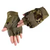 Sporthandskar Taktiska halvfinger Special Forces Militära fans Mens och kvinnor utomhus bergsklättringsträning Fitness Drop Delivery DH3LN