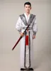 ancient Chinese Costume Men Stage Performance Outfit for Dynasty Men Hanfu Costume Satin Robe Chinese Traditial Dr Men i49b#