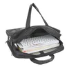 15,6-17 pouces Porte-documents Busin Sac pour ordinateur portable Pochette pour ordinateur portable Housse de travail Sacs à bandoulière Menger Sac à main à bandoulière Sacs de bureau S6re #