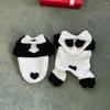 Vêtements pour chiens Automne Hiver Panda Transformation Outfit Vêtements Teddy Agneau Polaire Combinaison Petit Animal Chiot Vêtements