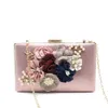 Designer Luxe mode Diamond Clutch Bags Nieuwe Box Bag Flower Banket Bag Pearl Evening Gift Bag Womens Handige Grab Bag