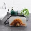 Borsa da toilette personalizzata Kawaii Poodle Head per le donne Cute Puppy Dog Trucco Cosmetico Organizzatore Ladies Beauty Storage Dopp Kit Case h6aL #