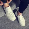 Повседневная обувь Белые мужские дизайнерские высококачественные мужские туфли из натуральной кожи Zapatos Hombre Cuero Genuino Bona