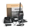 Ticari Güvenlik, Baofeng UV-5R UV5R WALKIE-TALKI ÇİFT BAND 136-174MHZ400-520MHz İki yönlü radyo alıcı-vericisi 1800mAh Pil içermeyen kulaklık (BF-UV5R)