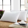 Pillow Brand High Quality Filler30%White Duck Down Hard/Soft El Supplies Home Bed Inner Pillowcase For Adults