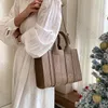 lederen draagtas designer brief luxe vrouw winkelen handtas schoudertas met grote capaciteit dames casual tassen studentenboekentas clutch handtassen weekend