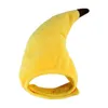 Vêtements de chien mignon banane forme chapeau de chat drôle pour chats chiot chaud peluche couvre-chef pour animaux de compagnie cosplay accessoires PoProp chaton chapeaux fournitures