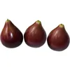 Party Decoration 3pcs Simulation Fruit Fig Models Shop Decorations Children Educational Toys