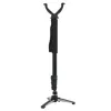 Kameror utomhusjakt Taktisk skyttehållare Portable Threelegged Bracket Aluminium Telescopic Shooting Head Rack Equipment