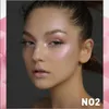 Kaleidos Classic Space Age Small Square Box Glitter Powder Shimmer Contour Blush Makeup for Face Body Highlight 240327