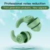 1/3pc Nuovo tappi per le orecchie che riduce il rumore silicone sodo antimalette Mute Sleep Student Dormitory Swimming Nasal Clip impermeabile