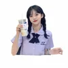 JK Thai Uniforme scolaire Uniforme Collège Style Chemise Costume de classe Étudiants du Collège School Girl Outfit w6Uy #