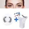 False Eyelashes Magnetic Curler Long Thick 3D Lashes Reusable EyelashesTweezer Set Natural Looking W/