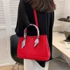 Sac femme Grande capacité Sac à main Lady Sac à bandoulière de haute qualité PU Sac à main en cuir Menger Sac rétro Sac à main Sac A Main Femme 87e0 #