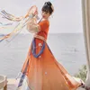 2022 nuovi vestiti Hanfu per le donne adulte Dunhuang Flying Dance costumi tradizionali cinesi della dinastia Tang abbigliamento femminile DQL5749 h4os #
