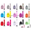 Keychains Lanyards 1 setis2pcs Neoprene Hand Sanitizer Bottle Holder Keychain Wristlet Matchning Leverans 30 ml Bottl Chapstick Drop DHMBC