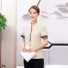 cleaning Service Uniform Short Sleeve Hotel Hotel Room Attendant Clothing Property Cleaner PA Cleaning Work Clothes Summer Wear 85c6#