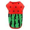 Dog Apparel 1pcs Stylish Puppy Vest Watermelon Pet Clothes Breathable