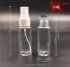 Bottiglie di stoccaggio 20ML 50ML 70ML 100 pz/lotto Bottiglia Spray di plastica trasparente Contenitore di emulsione di profumo fai da te Vuoto Tubo di imballaggio in PET Spruzzatore