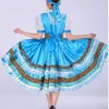 Klassischer traditioneller russischer Tanz Dr. Europäischer Hauptbühnenkleid Bühnenaufführungskleidung S6Ao #