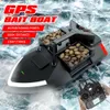 GPS -Fischereiköderboot 500 m Fernbedienungsregelköderboot Dual Motor Fish Finder 2 kg Ladung Automatische Kreuzfahrt/Return/Route Korrektur