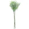 Decorative Flowers 10pcs Artificial Greenery Stems Faux Picks Wedding Bouquet Table Centerpieces