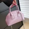 2023 Marca de lujo Mujeres Patrón de cocodrilo Bolso Bolsos de concha Bolsas de noche Cadena de embrague Bolsas de hombro Rosa Azul Sier Bolsas cruzadas C3Tt #