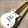 Chinese style kill switch Buckethead guitar 24 electric guitar Frets white alpine guitar selling high quality4173979