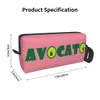 Abacate Makeup Bag Mulheres Travel Cosmetic Organizer Fi Fruit Vegan Armazenamento Sacos de Higiene Pessoal Dopp Kit Case Box 920u #