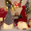 Party Decoration 11" Lighted Christmas Gnomes Battery Operated Winter Tabletop Decor